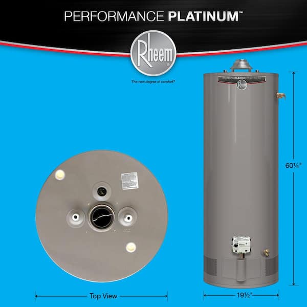 Performance Platinum 40 Gal. Tall 12 Year 40,000 BTU Natural Gas Tank Water Heater