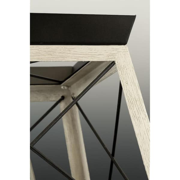 Briarwood Collection 2-Light Graphite Kitchen Farmhouse Ceiling Light Flush Mount