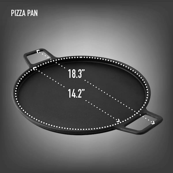 14 in. Cast Iron Pizza Pan
