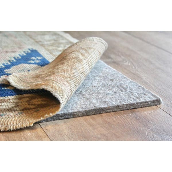 Essentials 9 ft. x 12 ft. Hard Surface 100% Felt 1/2 in. Thickness Rug Pad
