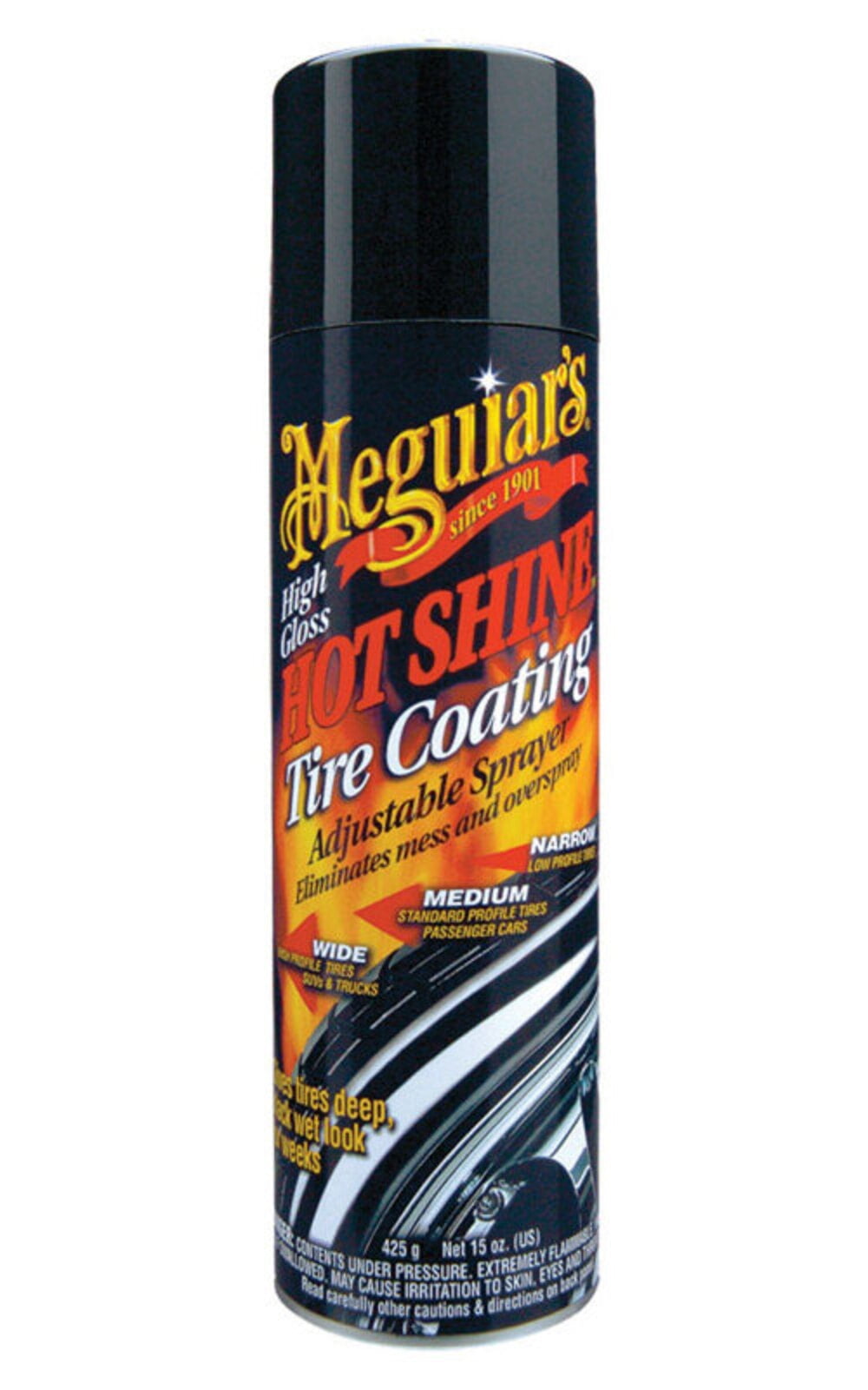 Meguiars G13815 Hot Shine High Gloss Tire Coating - 15 oz.