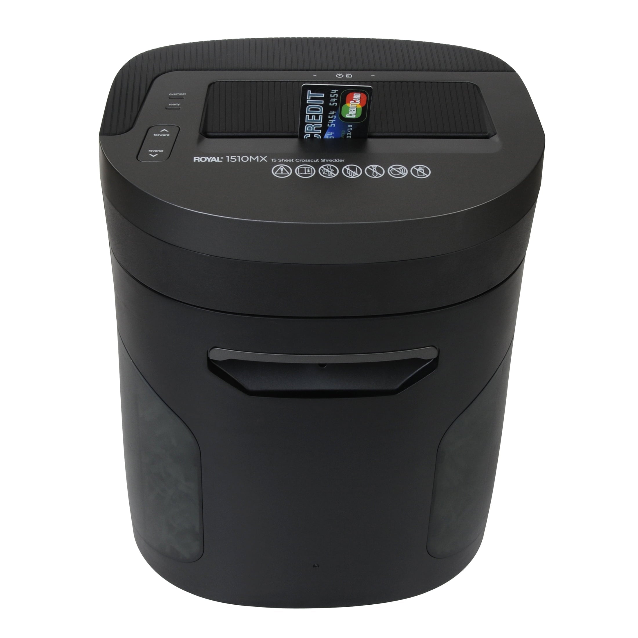 Royal Consumer 16951L 1510MX 15 Sheet Crosscut Paper Shredder