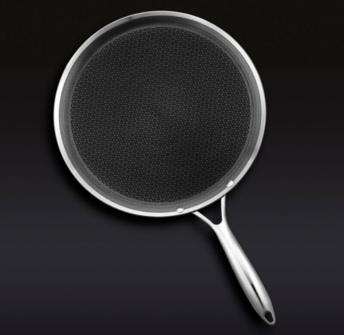 12 Inch Hybrid Nonstick Griddle Pan, Dishwasher and Oven Friendly