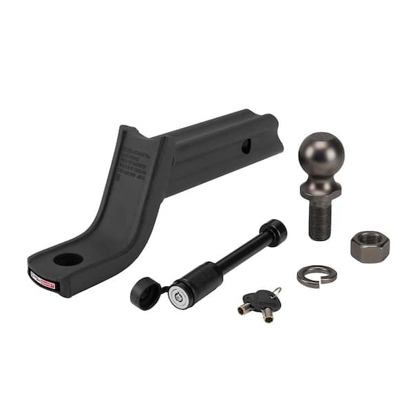 BAJA 5,000 lb. X-Mount Security Kit, 3-1/4 in. Drop x 2 in. Rise x 1 in. Shank Ball Mount, 2 in. Ball, 5/8 in. Pin