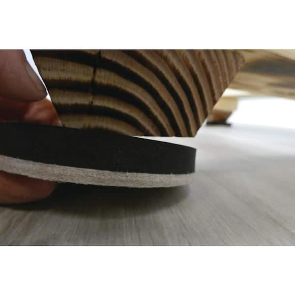 3-1/2 in. Beige Felt Heavy Duty Furniture Slider Pads for Hard Floors (4-Pack)