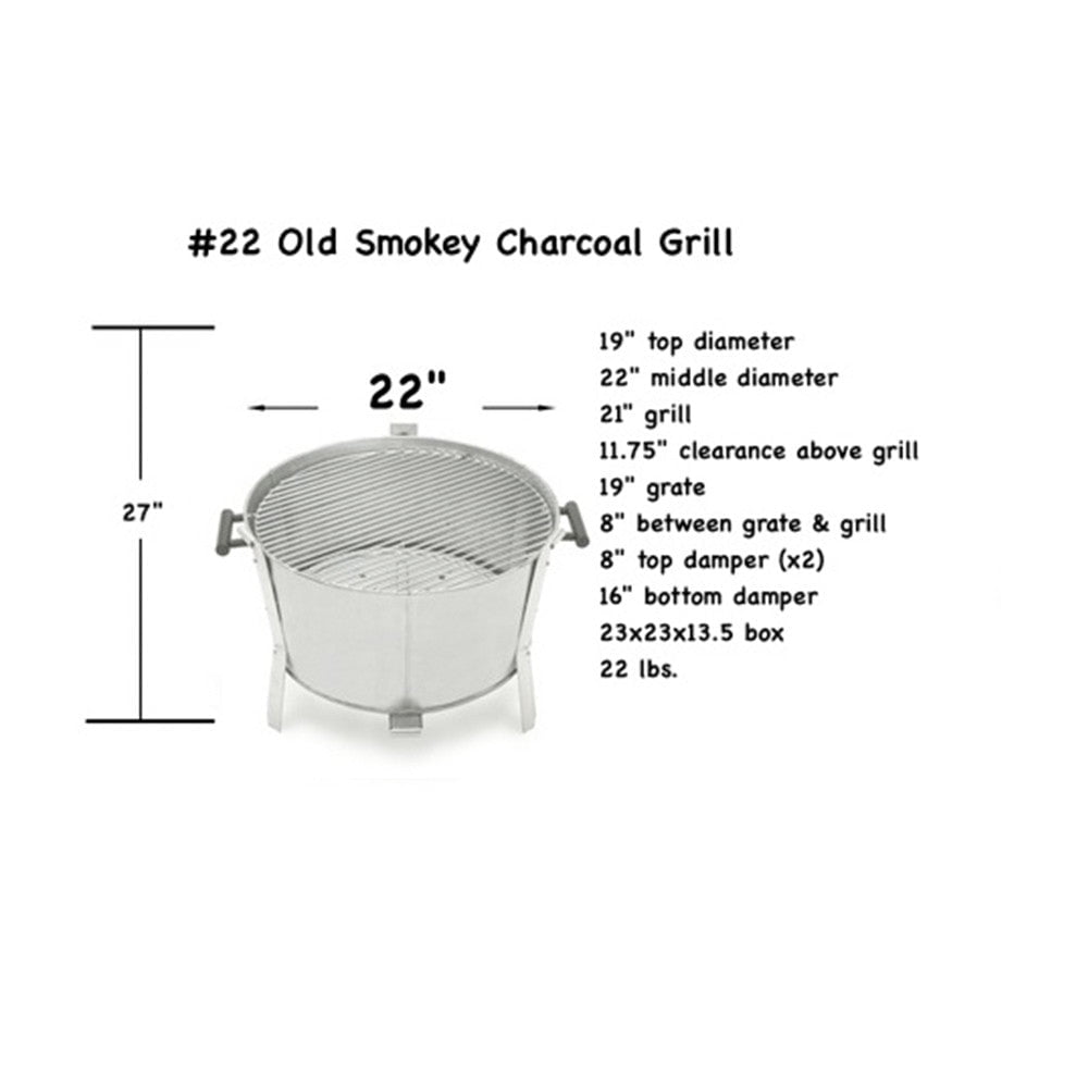 Smokey #22 Charcoal Grill