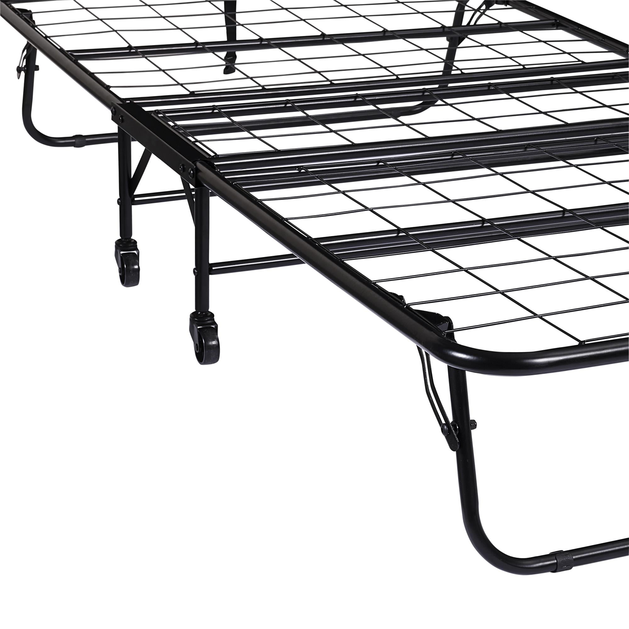 DHP Folding Rollaway Guest Bed with 5 Inch Mattress, Twin