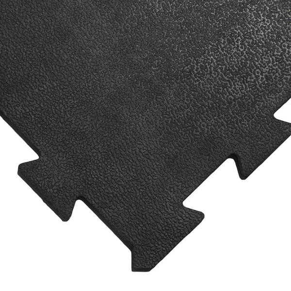 Armor-Lock 3/8 in. T x 24 in. W x 24 in. L Interlocking Rubber Tiles (48 sq. ft.) (12-Pack)