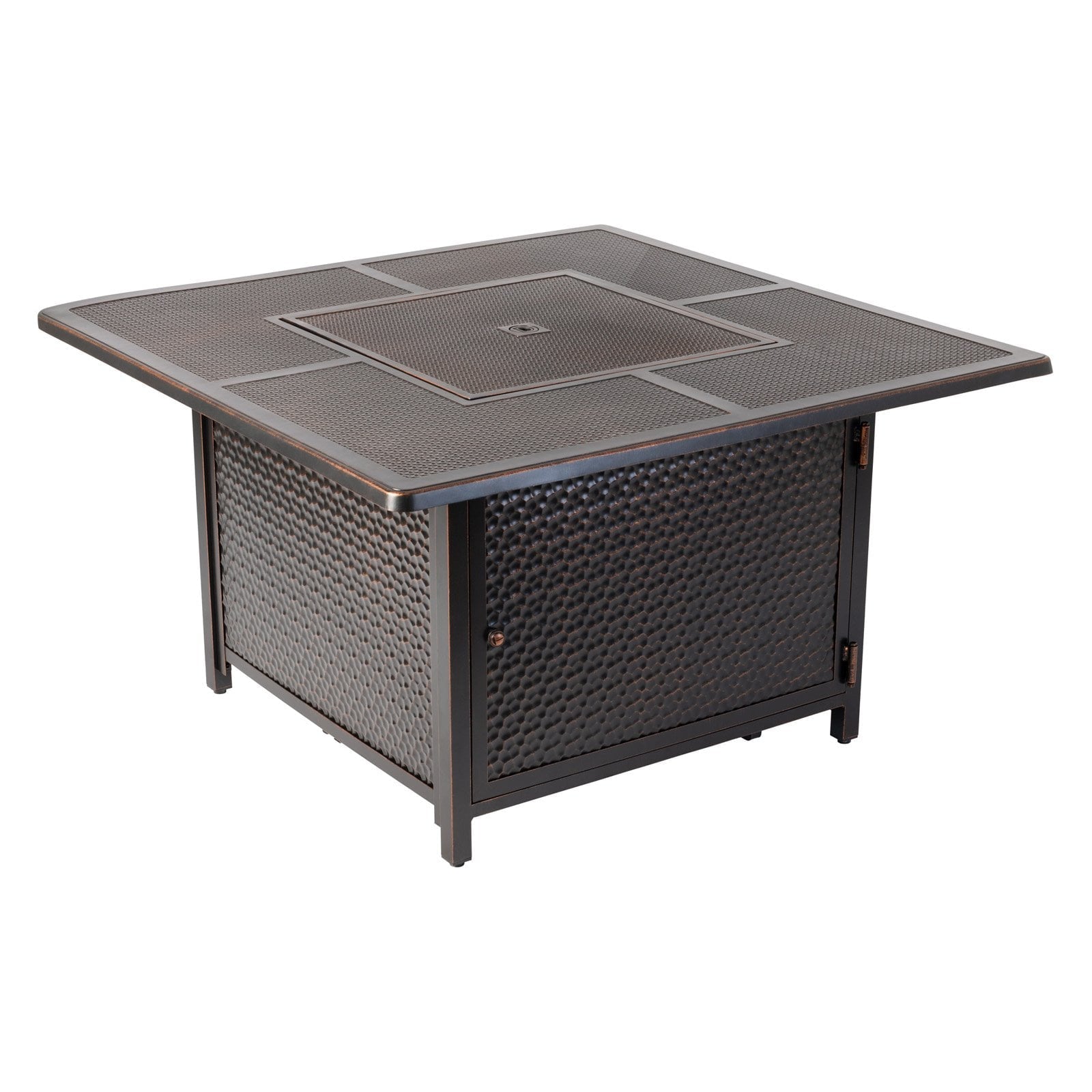 Fire Sense Walkers 44 in. Square Fire Pit