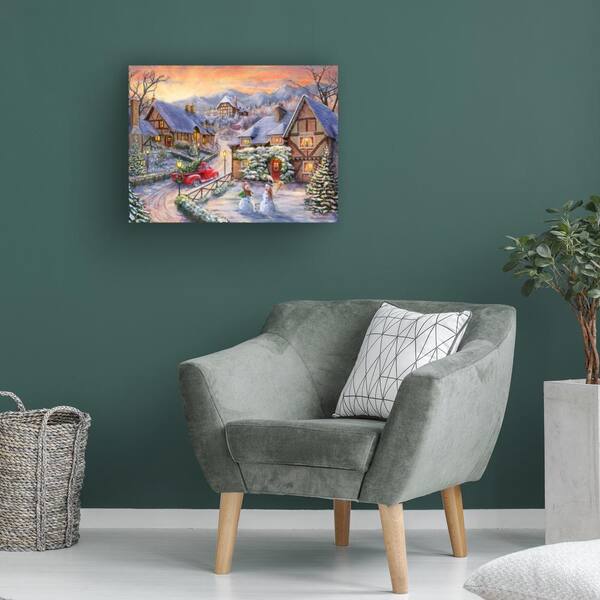 Unframed Home Brining Home The Tree' Photography Wall Art 14 in. x 19 in.