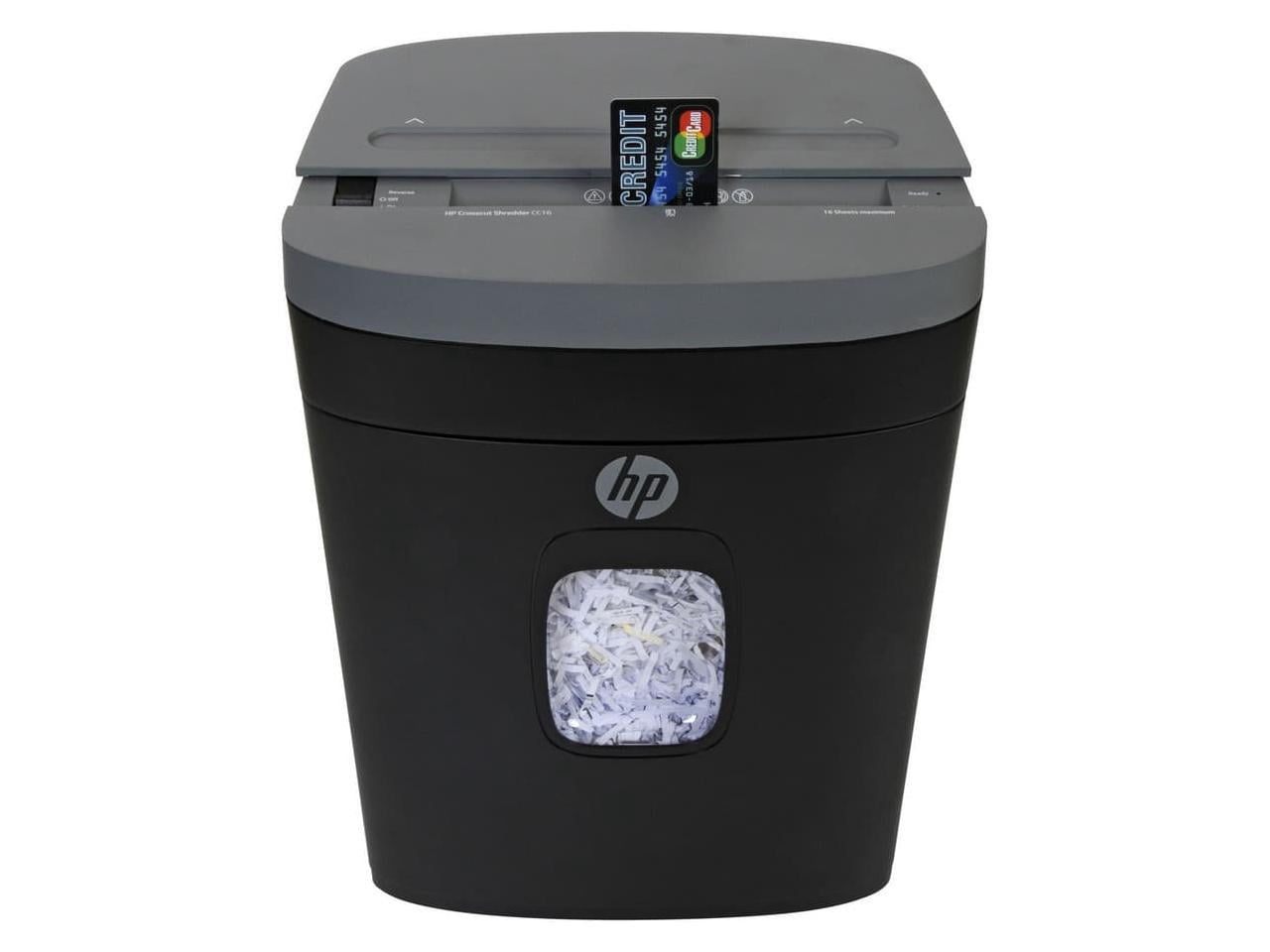 Royal CC16 Paper Shredder - Cross Cut - 16 Per Pass - for shredding Paper, Staples, Credit Card, Envelope - 8.75