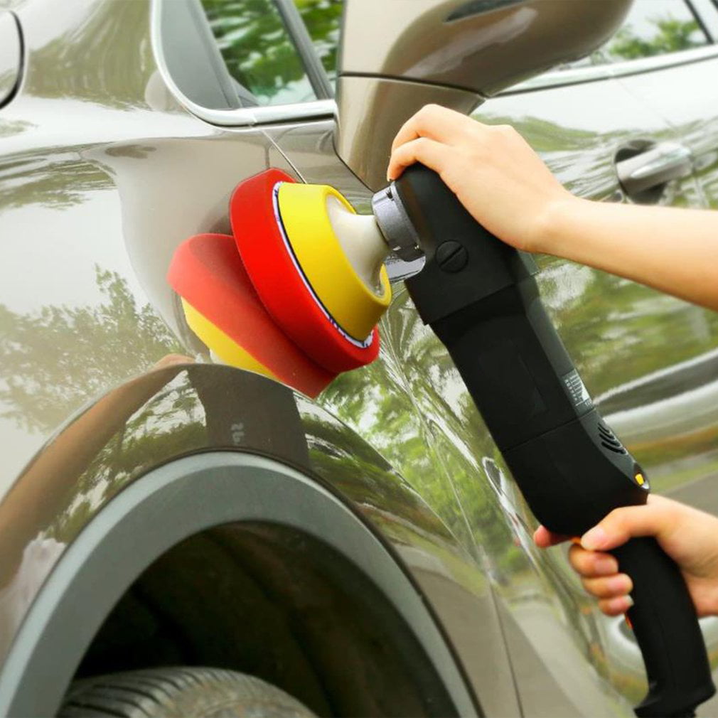 ICOCO 5pcs Buffing Polishing Pads 6 Inch Backing Plate Compound Buffing Sponge Pads Car Detailing Foam Sponge Tool