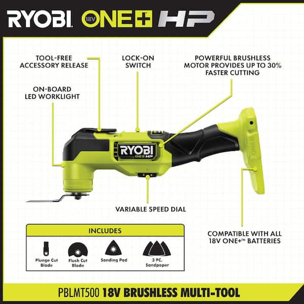 ONE+ HP 18V Brushless Cordless Multi-Tool (Tool Only)