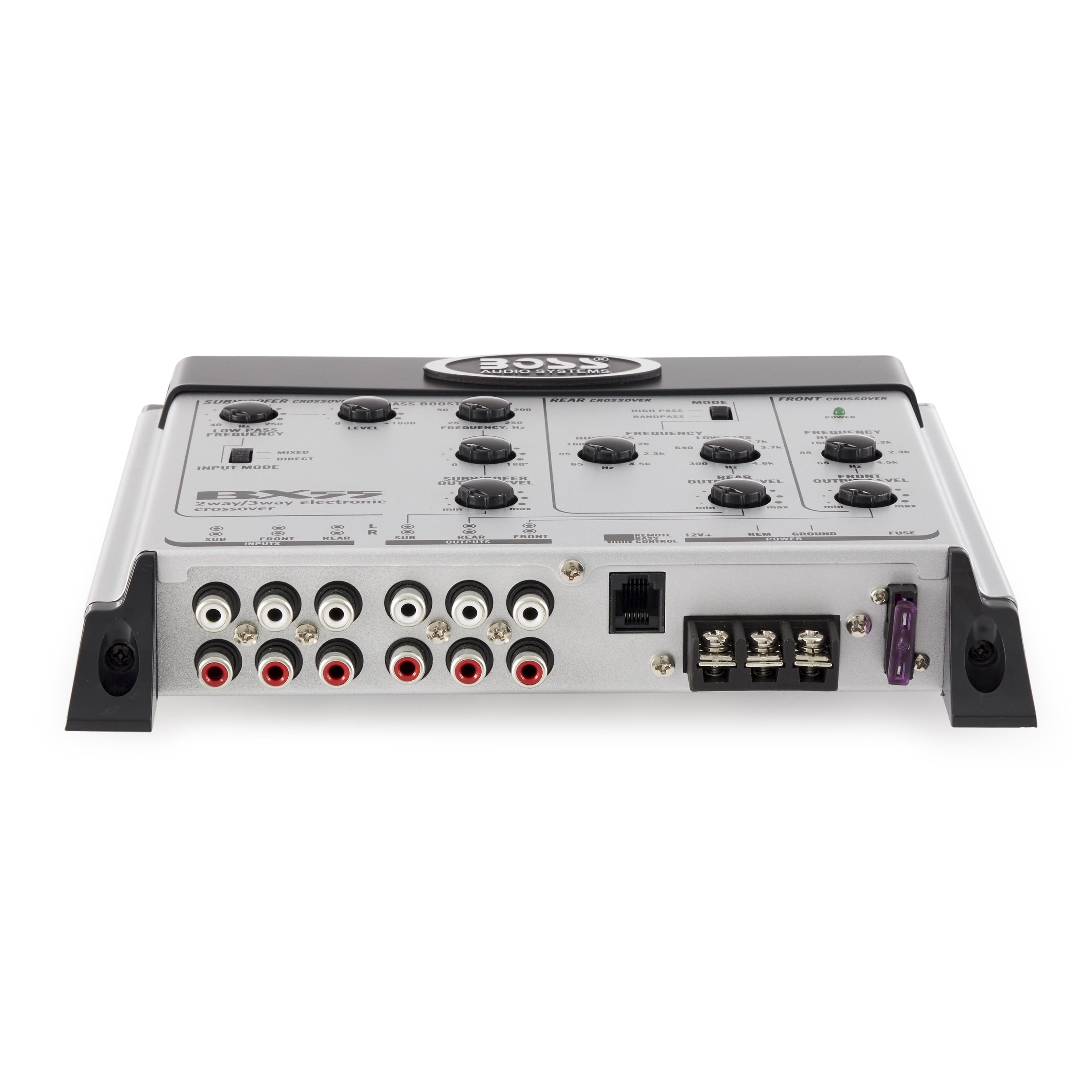 BOSS BX55 2/3 Way Car Audio Electronic Crossover Bass w/Remote Control
