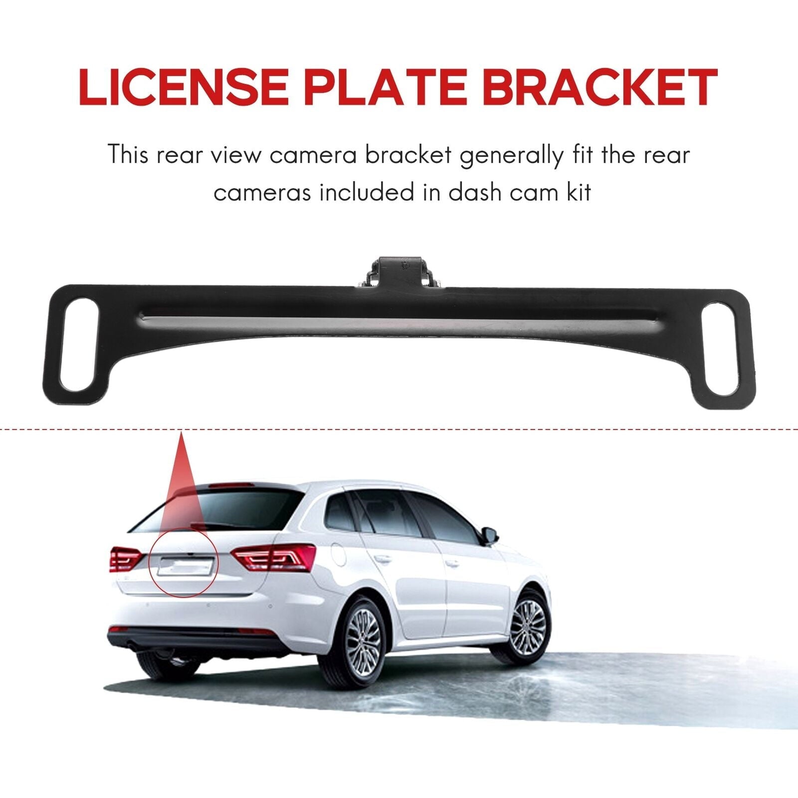 Wireless Car Backup Camera Rear View System Night Vision + 4.3