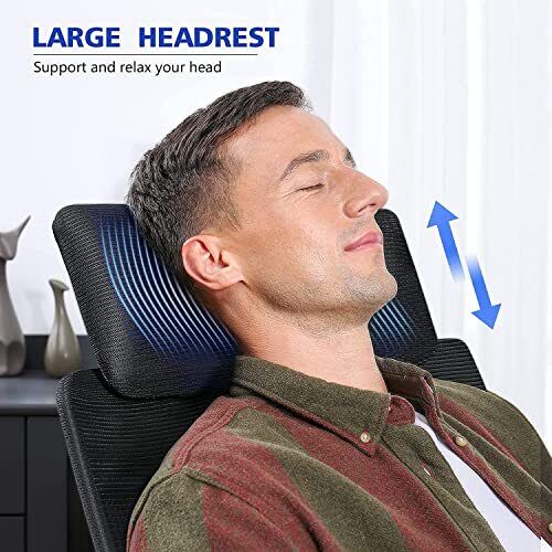 Ergonomic Computer Desk Chairs - Mesh Home Office Desk Chairs with Lumbar