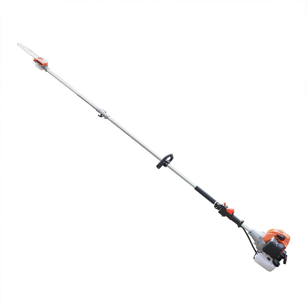 Oukaning 52CC 2 Stroke Gas Powered Pole Saw Chainsaw Long Reach Pruner Trimmer 2.3m