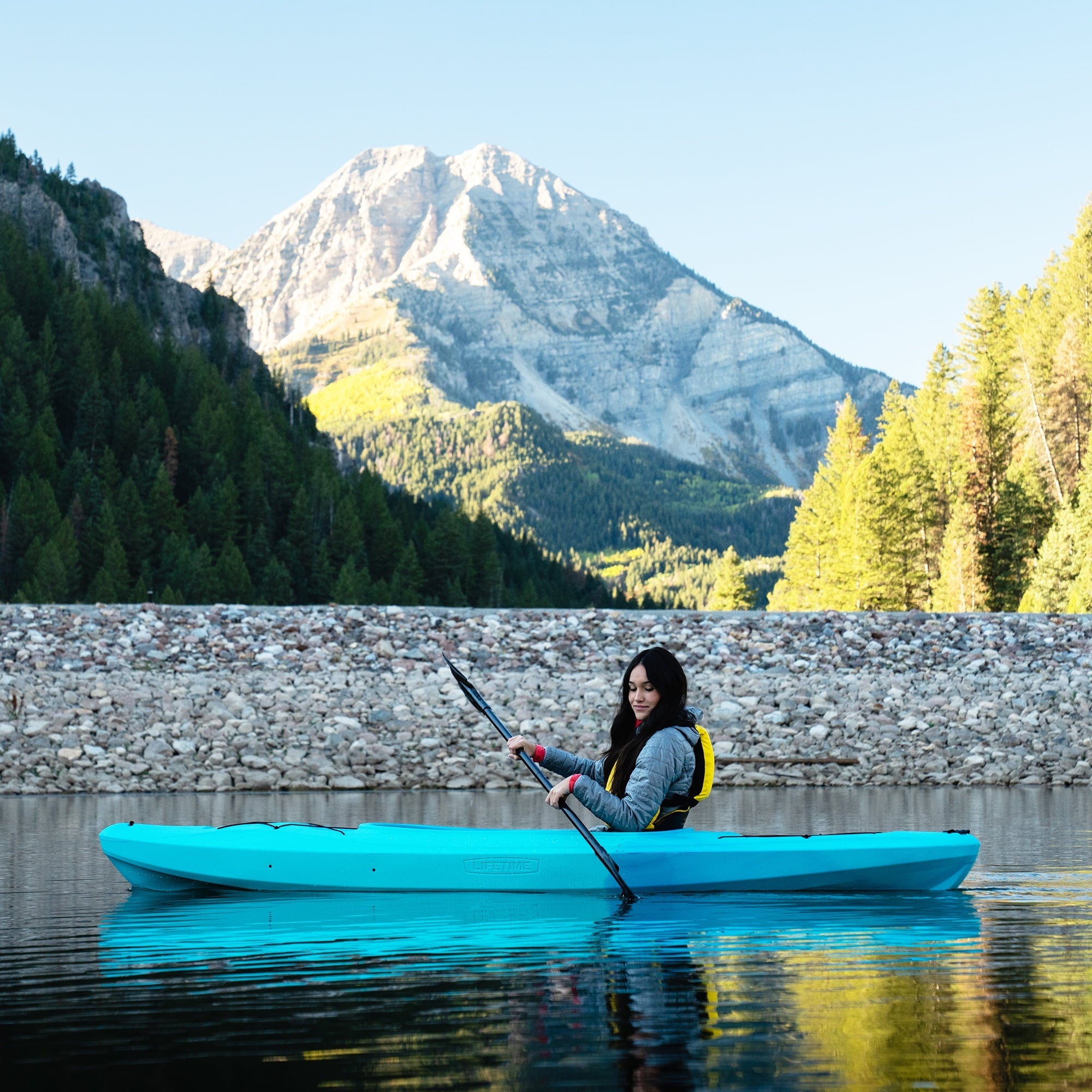 Lifetime Charger 10 ft Sit-Inside Kayak, Bahama Fusion (91271)