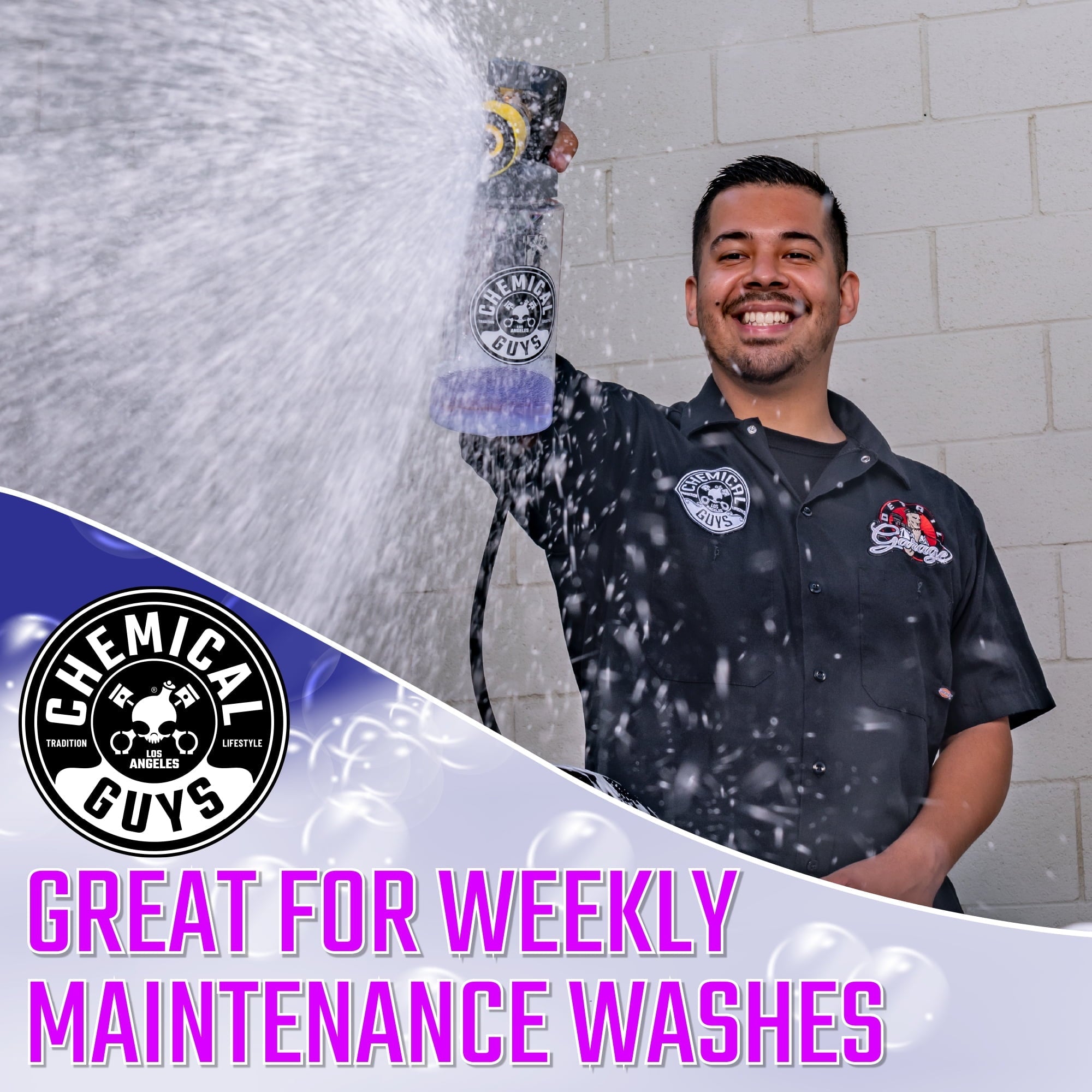 Chemical Guys CWS20716 Extreme Bodywash & Wax Foaming Car Wash Soap, 16 oz