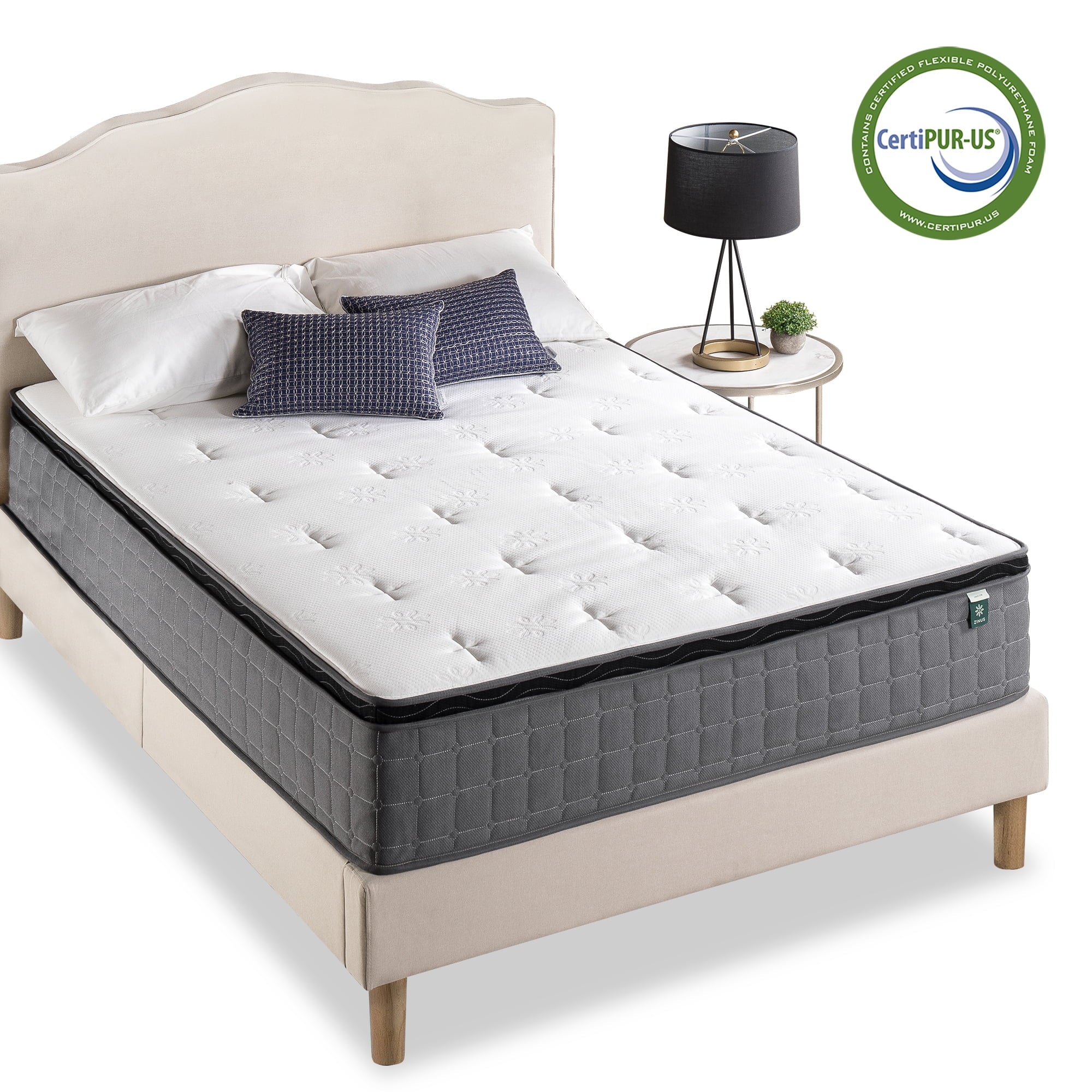 Cool Touch Comfort 12 Hybrid of type of Gel Memory Foam and Pocket Spring Mattress, King