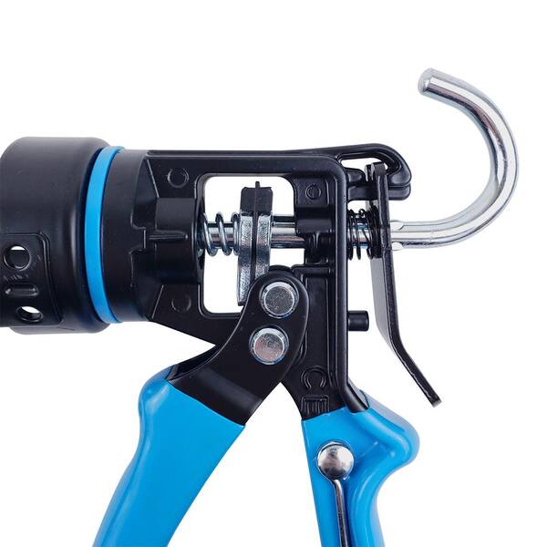 OX Pro Heavy-Duty Caulk Gun 10 oz. 12:1 Thrust Ratio