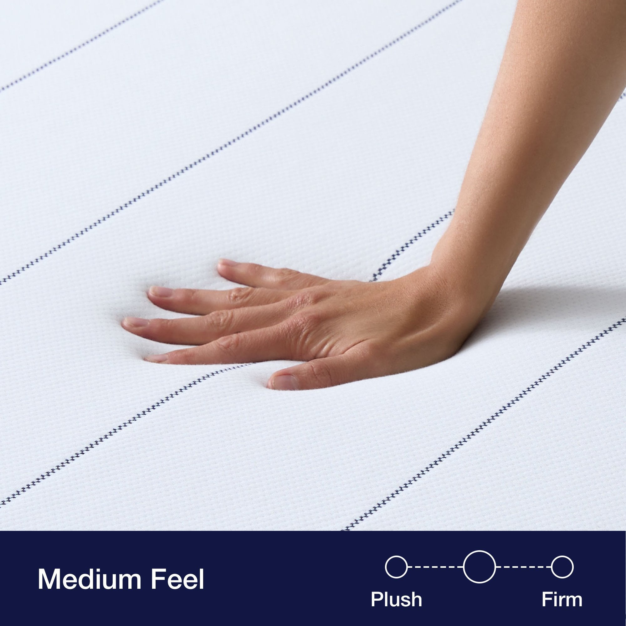 Home 10 inch Gel Memory Foam Mattress, Queen