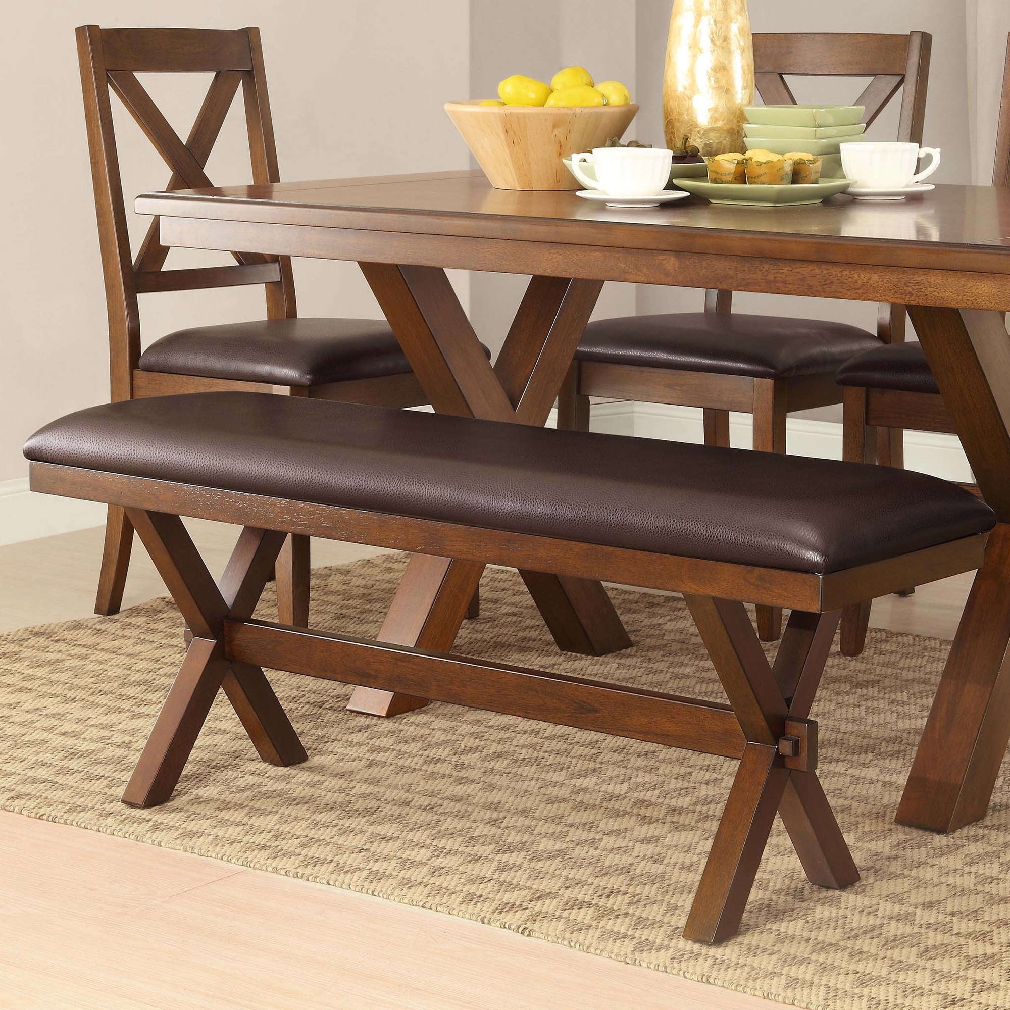 Better Homes & Gardens Maddox Bench, Espresso