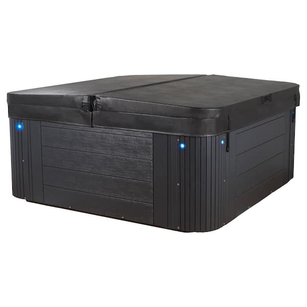 6-Person Covered, Outdoor 120 Jet Standard Hot Tub