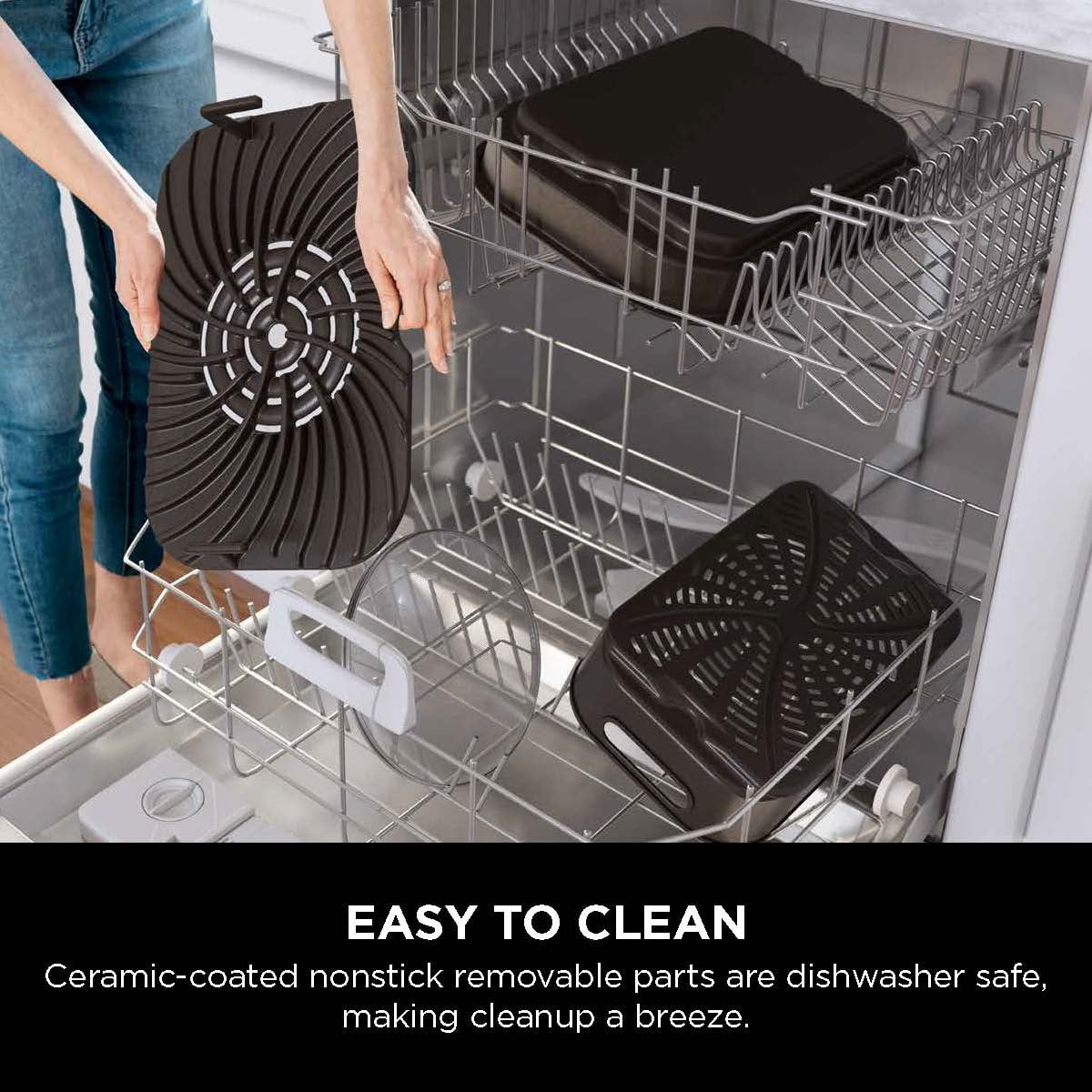 Foodi Smart XL 4-in-1 Indoor Grill with 4-Quart Air Fryer, Roast, Bake, and Smart Cook System, FG550