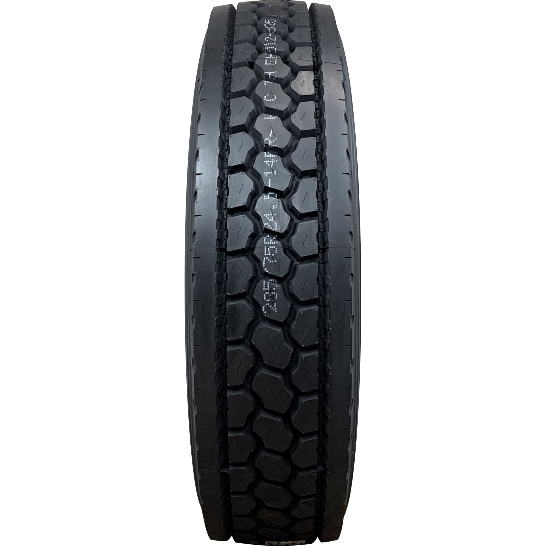 Mastertrack M-TRAC CSD 11R24.5 Closed Shoulder Drive Position 149/146 L 16 Ply Load Range H SmartWay Verified Radial Commercial Truck Tire
