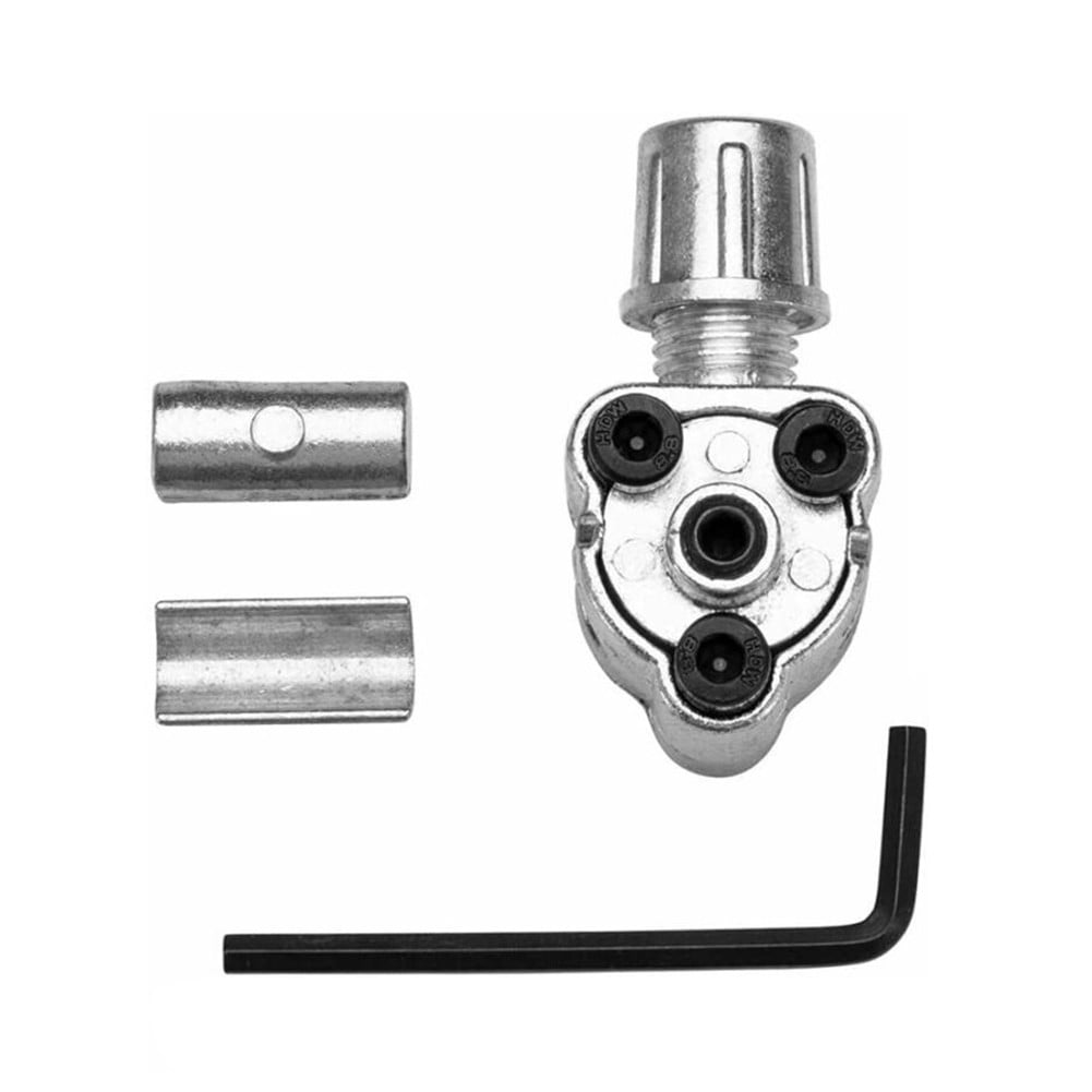 Bullet Piercing Tap Valve Kit R134A Charging Hose Can Tap with Gauge R-12/R-22