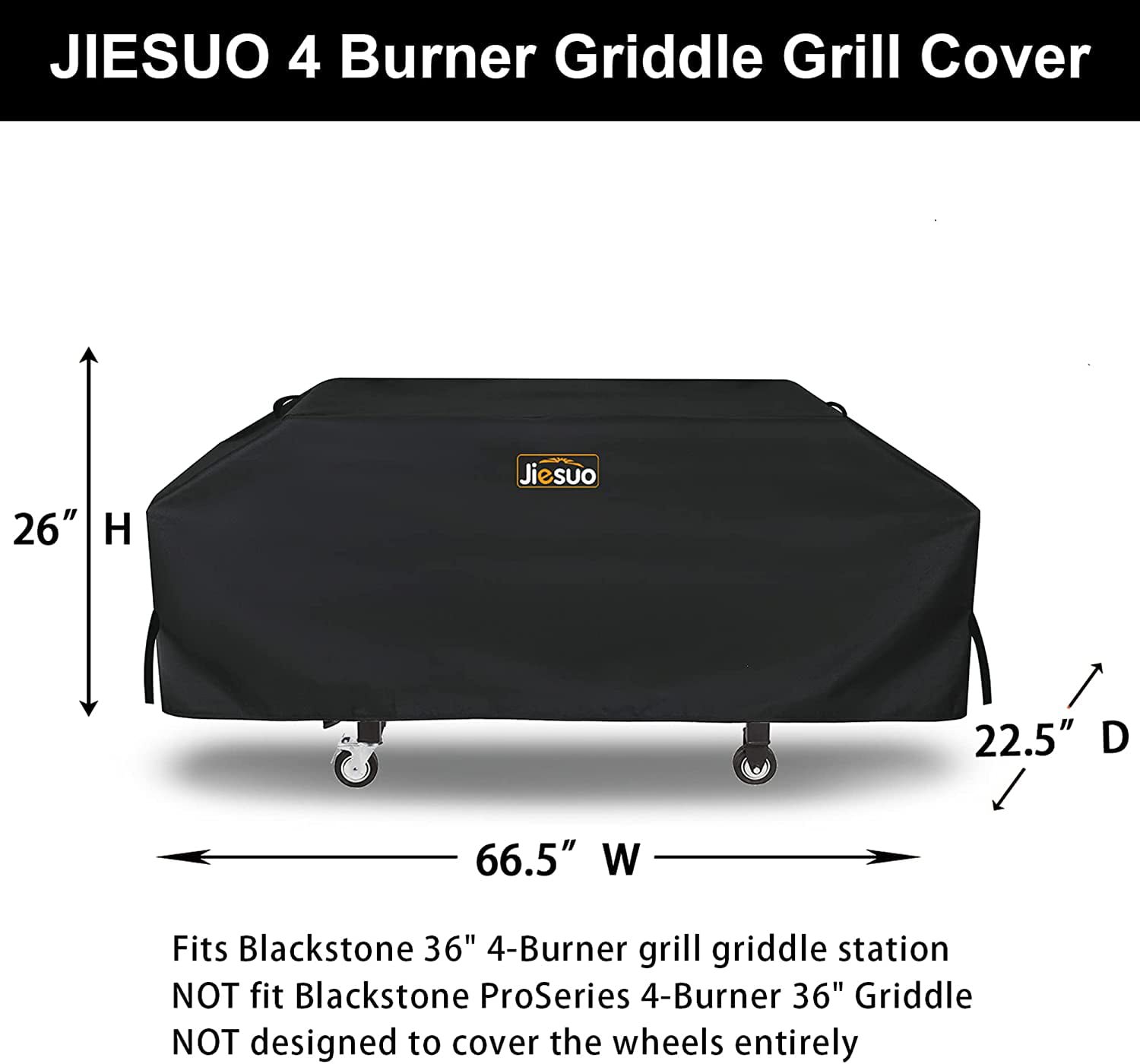 36 inch Griddle Cover for Blackstone, 36 inch Flat Top Griddle Station Cover, Heavy Duty Waterproof Blackstone Griddle Cover 36 Inch