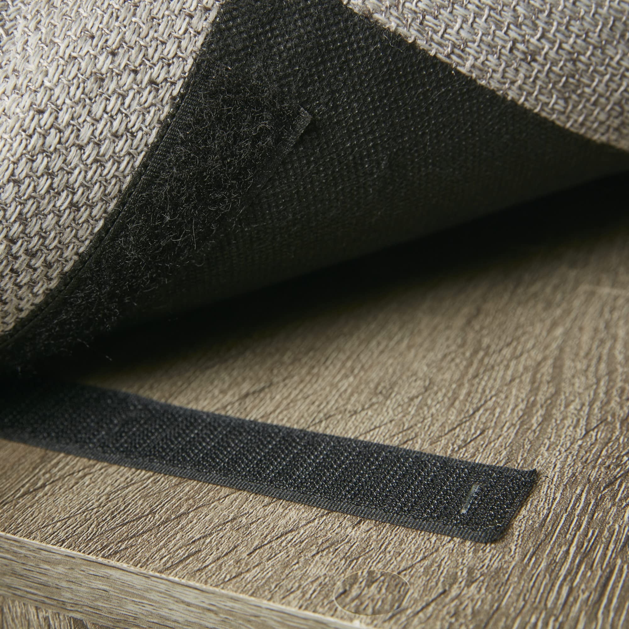 510 Design 3-Cube Storage Bench with Upholstered Seat Cushion, Gray Wood