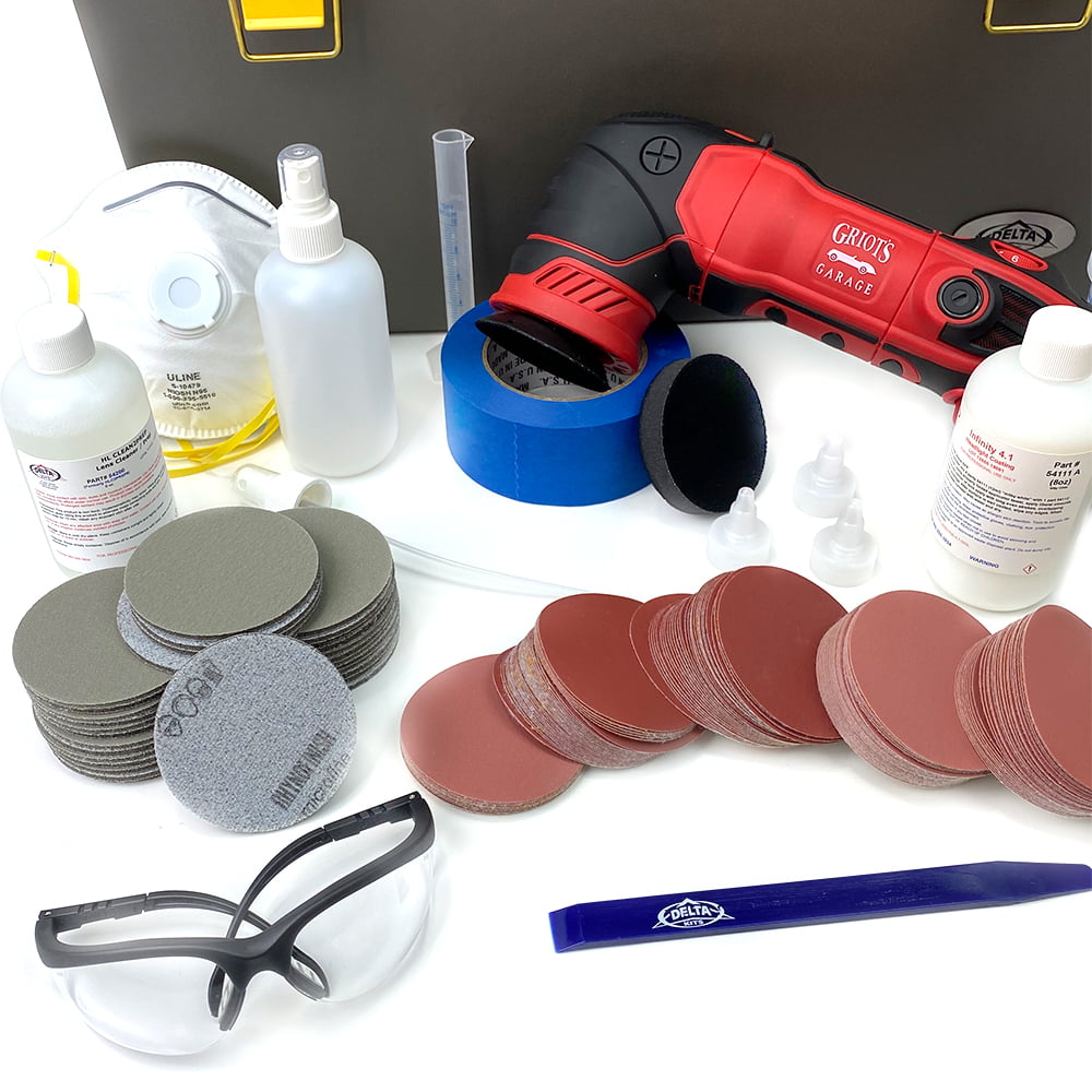 DELTA KITS ClearPro PLUS Headlight Restoration Kit – 120 volt