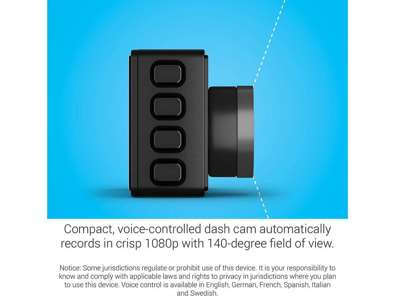 Garmin 47 1080p Dash Cam, Black #010-02505-00