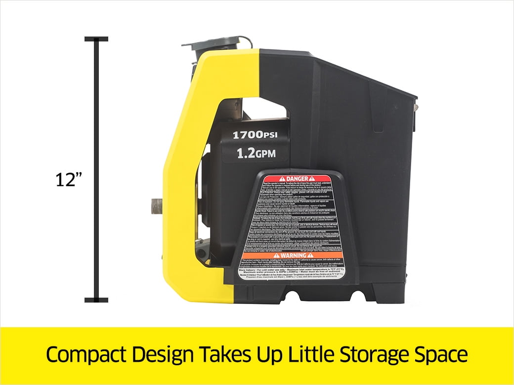 Kärcher K1700 Cube - Electric Power Pressure Washer 2125 Max PSI – with 3 Nozzles - 1.2 GPM - New