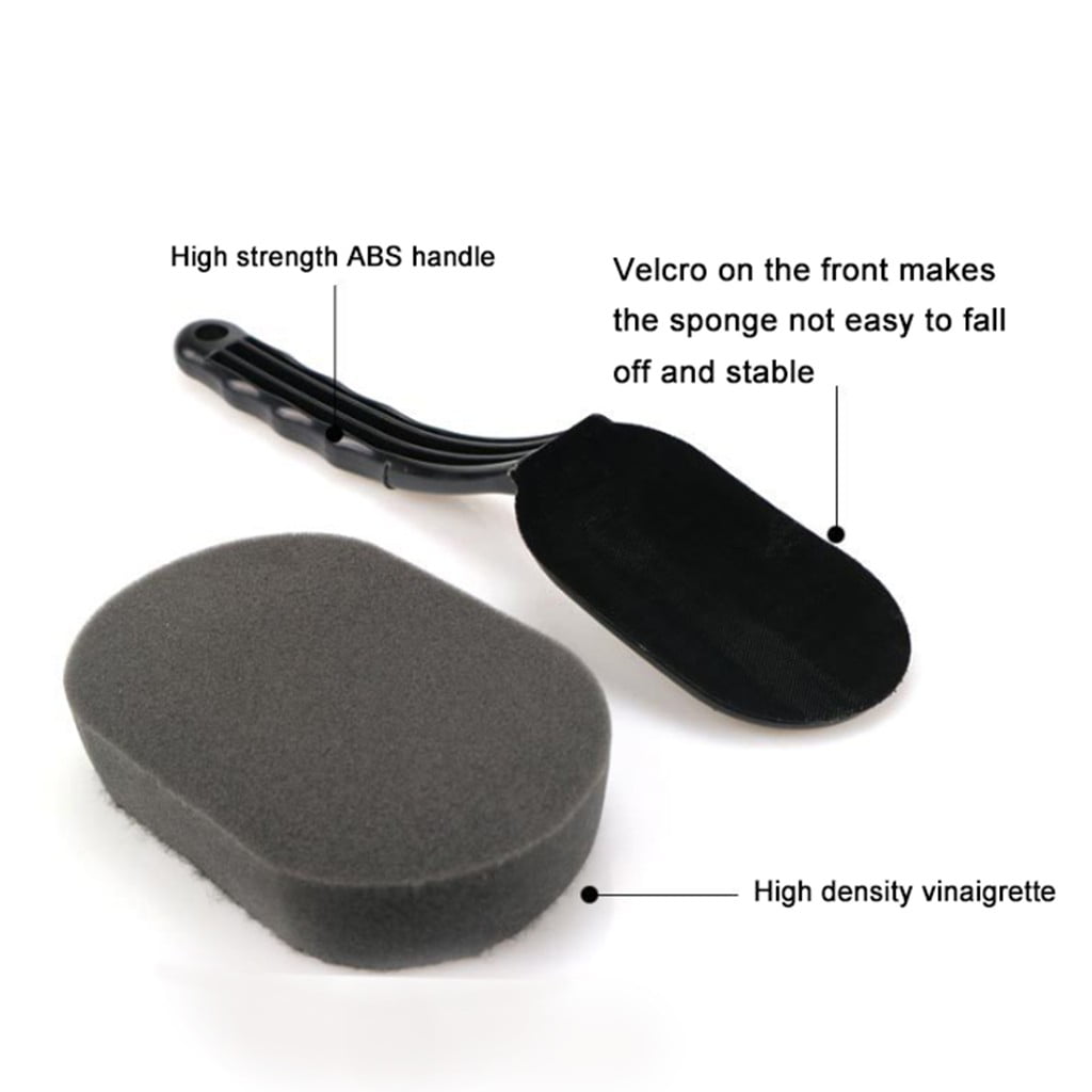 Kiplyki Auto & Car Tire Wheel Waxing Polishing Sponge Washing Cleaning Brush Long Handle