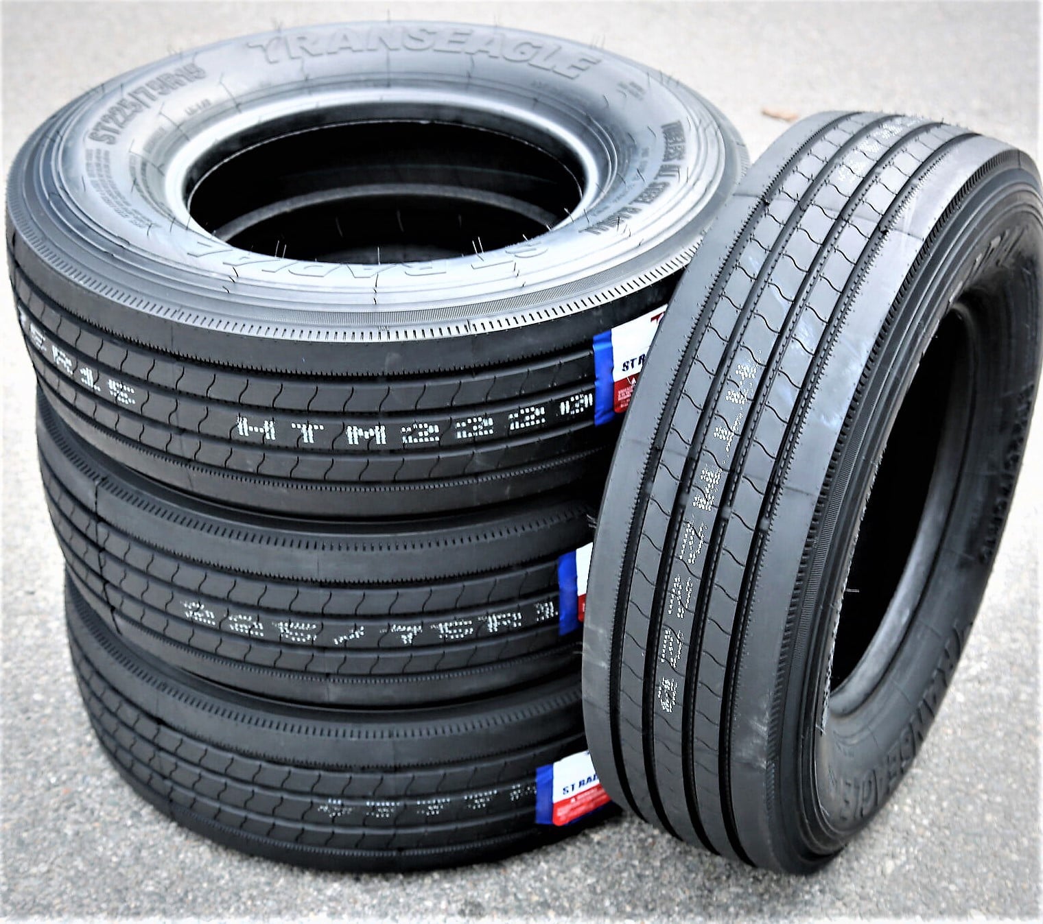 Transeagle All Steel STR Trailer Tire - ST225/75R15 124L LRG 14PLY