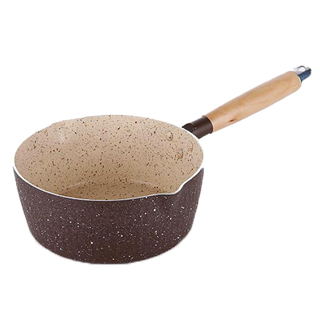 Cooking Pot Non-Stick Saucepan Noodles Boiler Milk Pot Kitchen Cookware 18cm