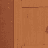 Hodedah Tall Kitchen Cabinet, Chocolate-Grey