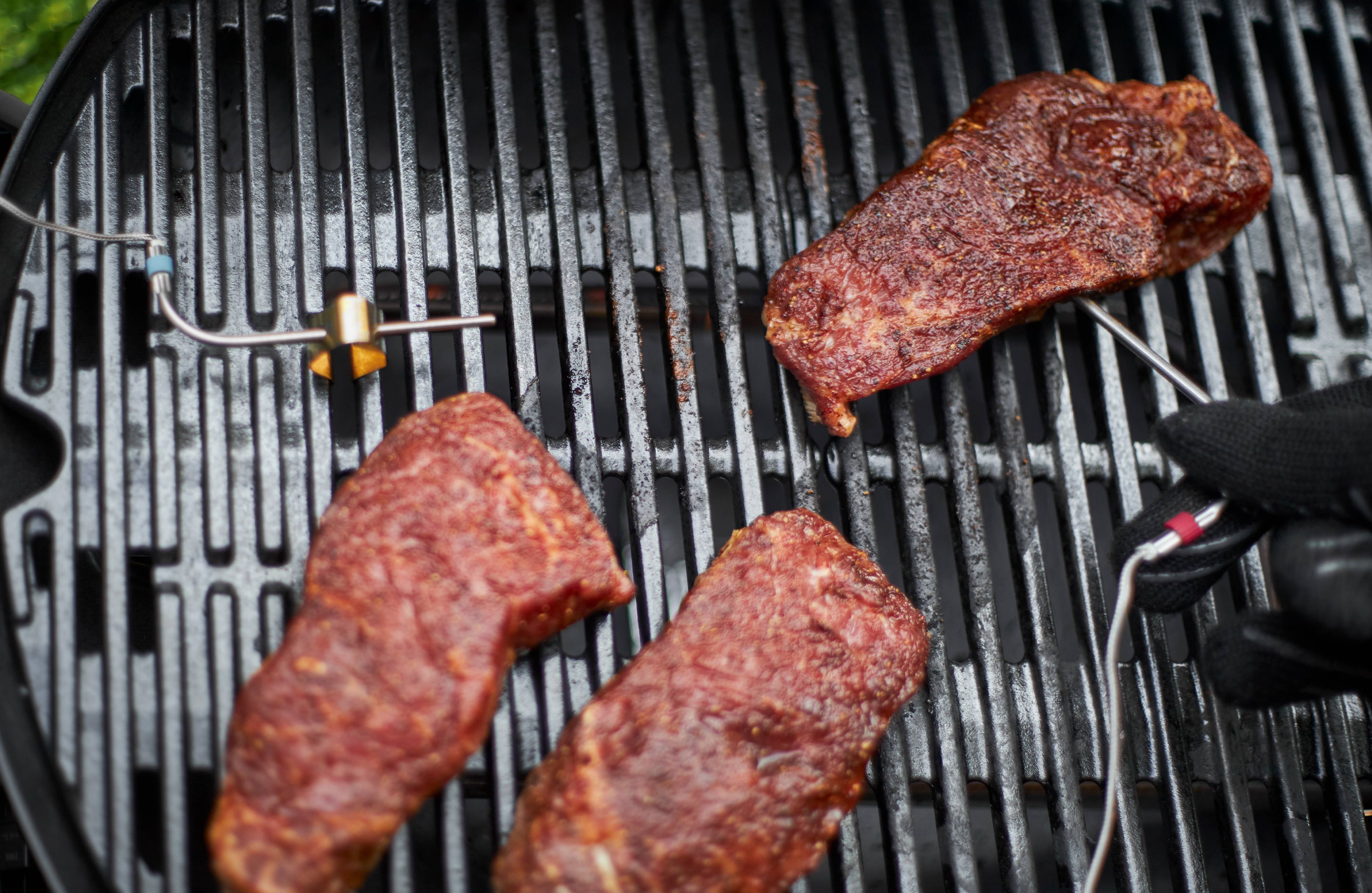 Weber Connect Smart Grilling Hub, WiFi and Bluetooth Enabled Thermometer, LCD Display