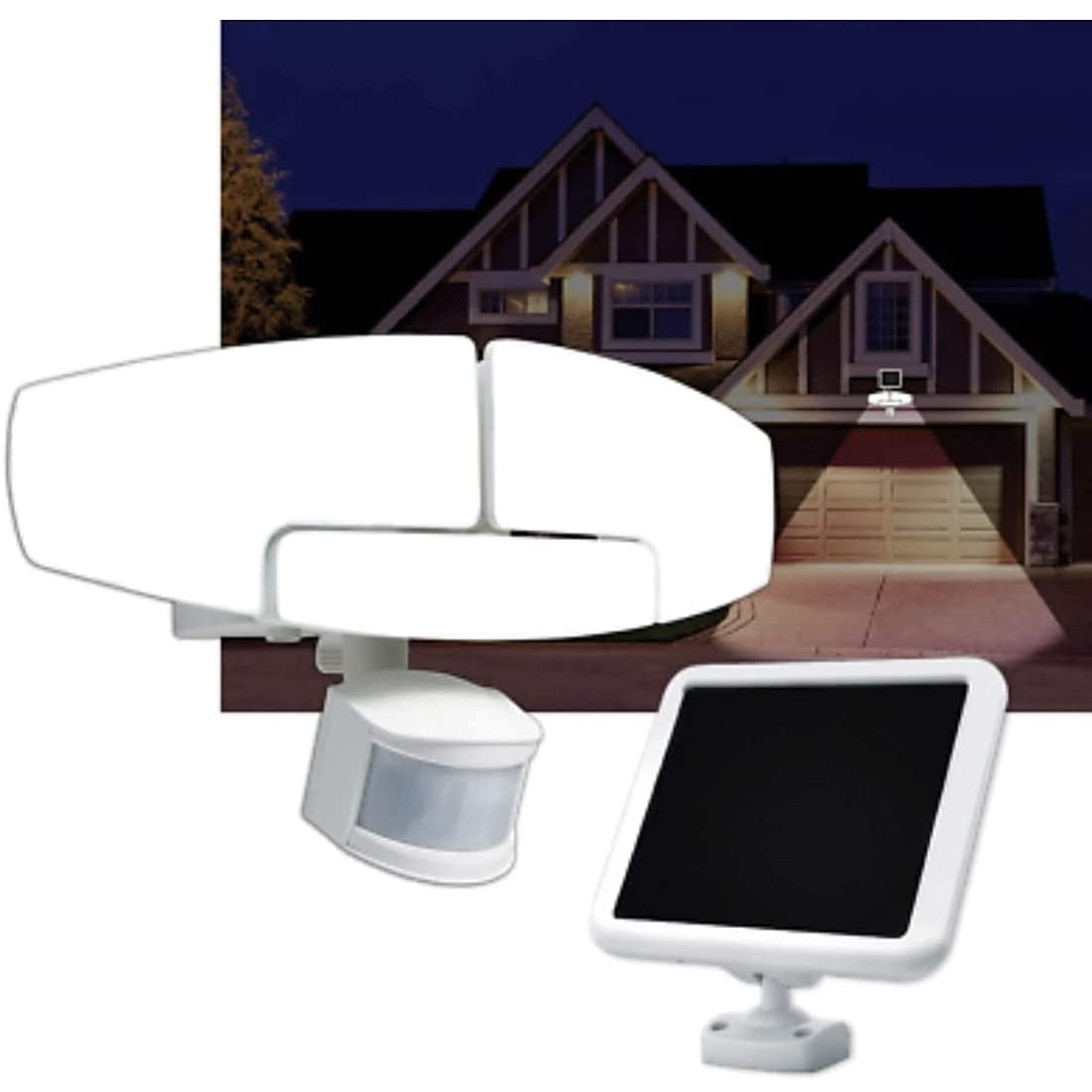 Sunforce Solar Motion Activated Light 2000 Lumens