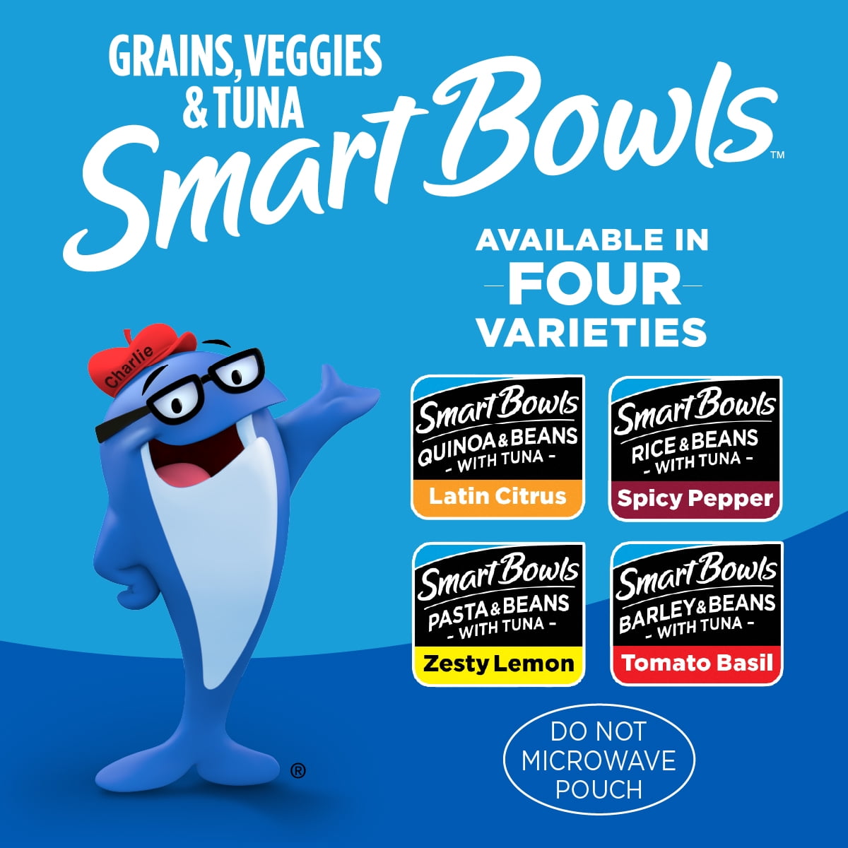 StarKist Smart Bowls Tuna, Barley and Beans, Tomato Basil, 4.5 oz Pouch