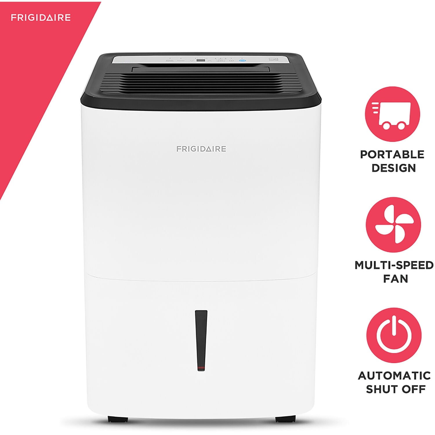 Frigidaire High Humidity 50 Pint Capacity Dehumidifier with Built In Pump