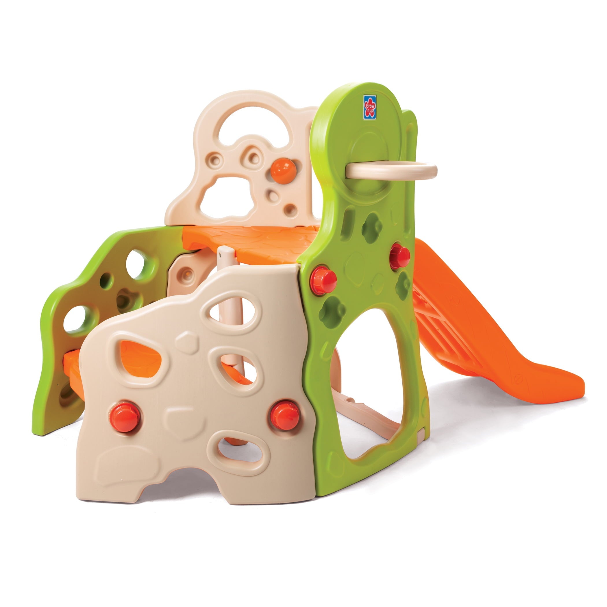 Grow'n up Lil Adventurers Climb & Play Slide for Toddlers Ages 1.5 Years to 4 Years Use Indoor or Outdoor