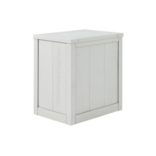 Martin Svensson Home Monterey White 2 Drawer File Cabinet with Fingerprint Lock