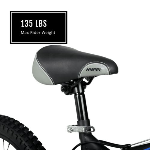 NEW Black Hyper Bicycles 20" Boys Shocker Mountain Bike, Kids