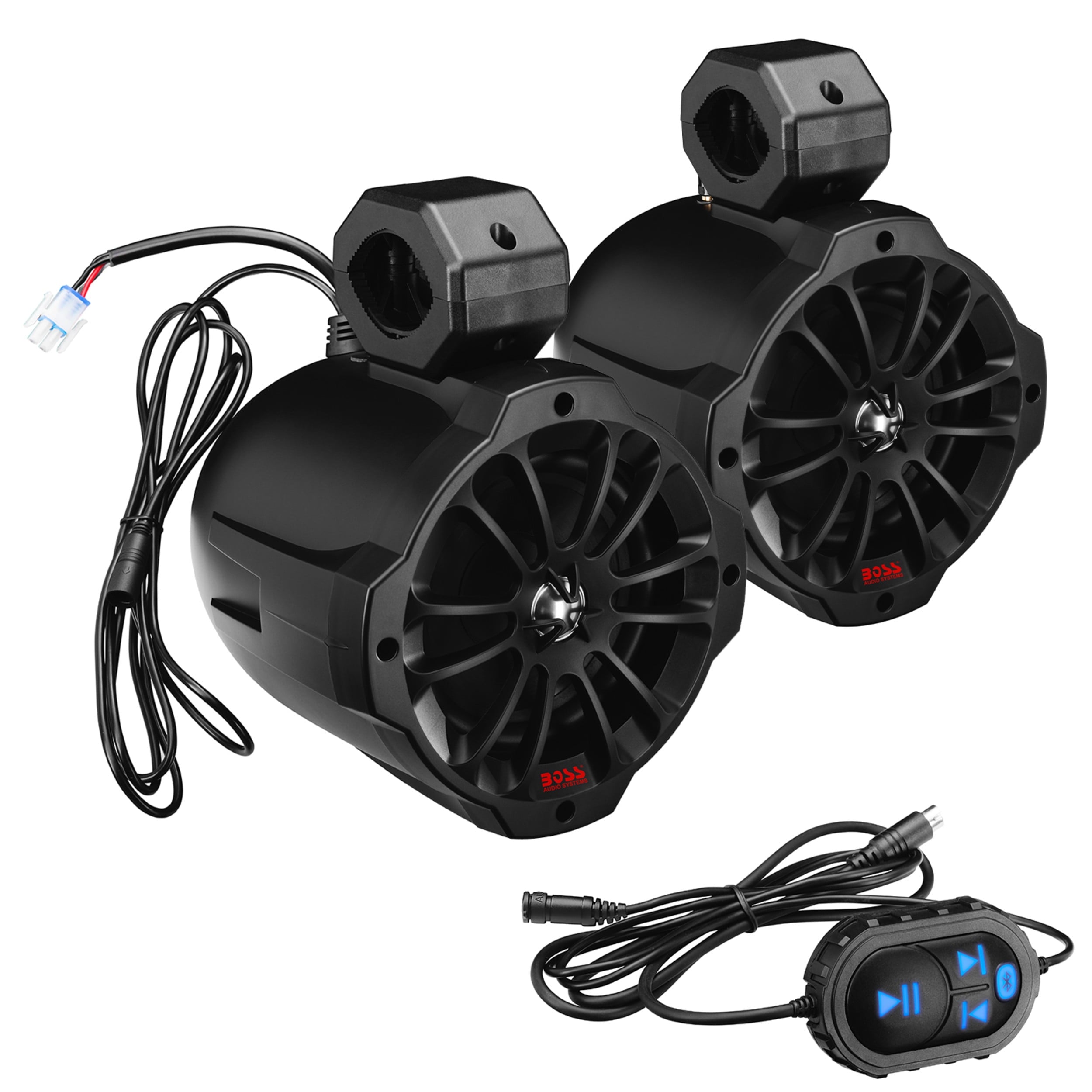 BOSS Audio Systems B62ABT Weatherproof ATV Waketower Bluetooth Speaker System