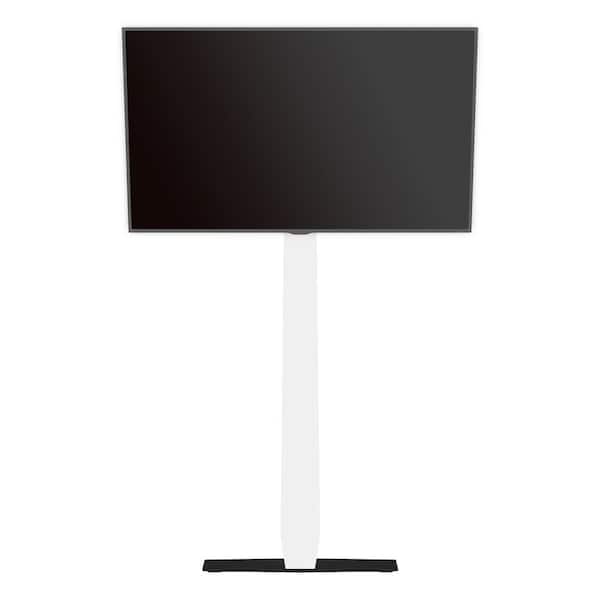 Universal Against the Wall Standing TV Mount in White