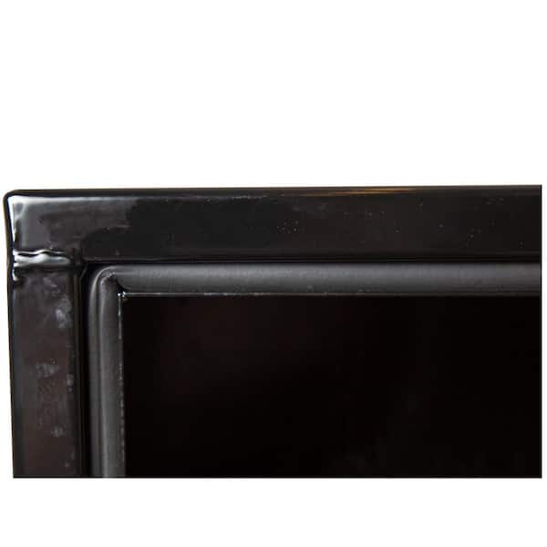 18 in. x 18 in. x 48 in. Gloss Black Steel Underbody Truck Tool Box